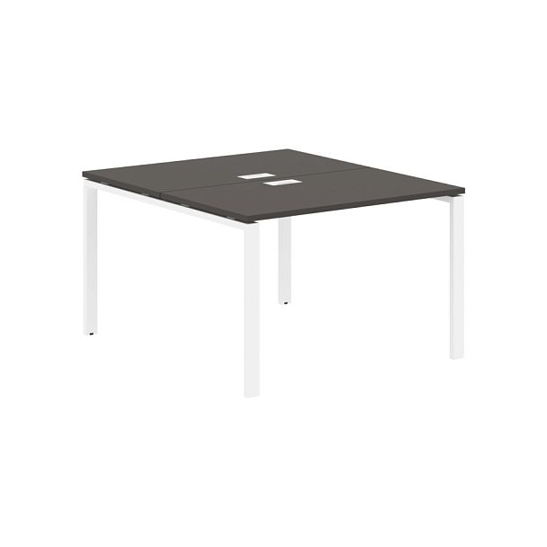 Стол 2-х местный EUWST 1113 Мокко/Белый 1160х1346х750 EDIS - Вид 1