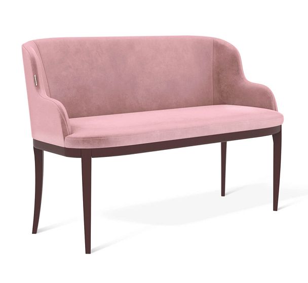 Банкетка Sheffilton SHT-ST41/S135 пыльная роза/орех европейский - Вид 1