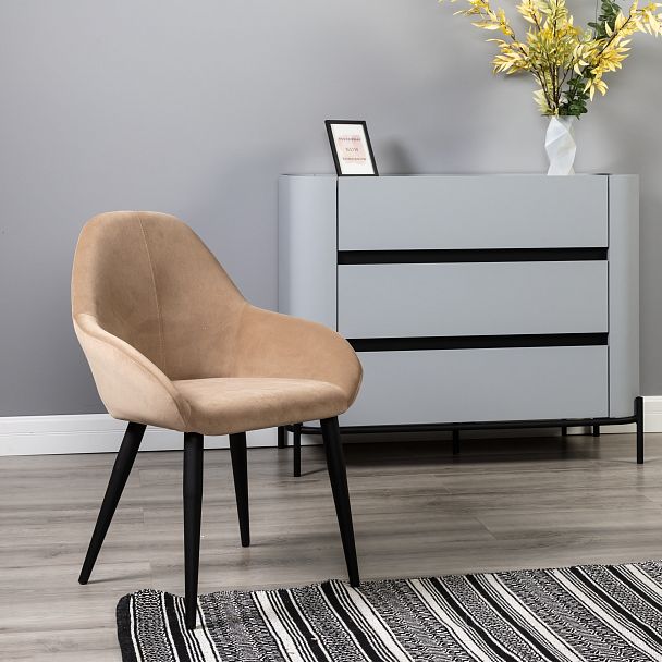 Кресло Kent Diag beige/черный - Вид 8