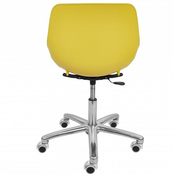 Стул "Q5 SW КРЕСЛО на  Крестовине CINA", желтый - Вид 4