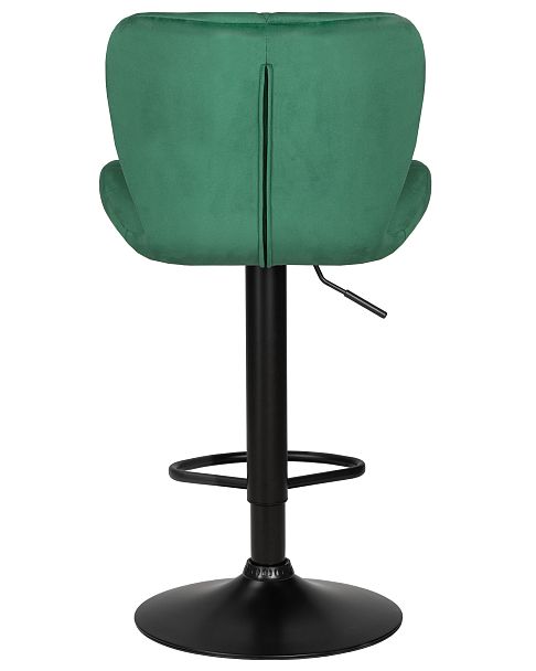 Стул барный DOBRIN BARNY BLACK (зеленый велюр (MJ9-88)) - Вид 5