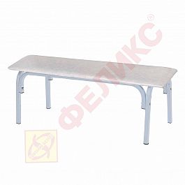 Астрид 1200 мод.БМ 9/1 банкетка "Кресла для залов ожидания" ТК-002960000593 серый - Фото предпросмотра