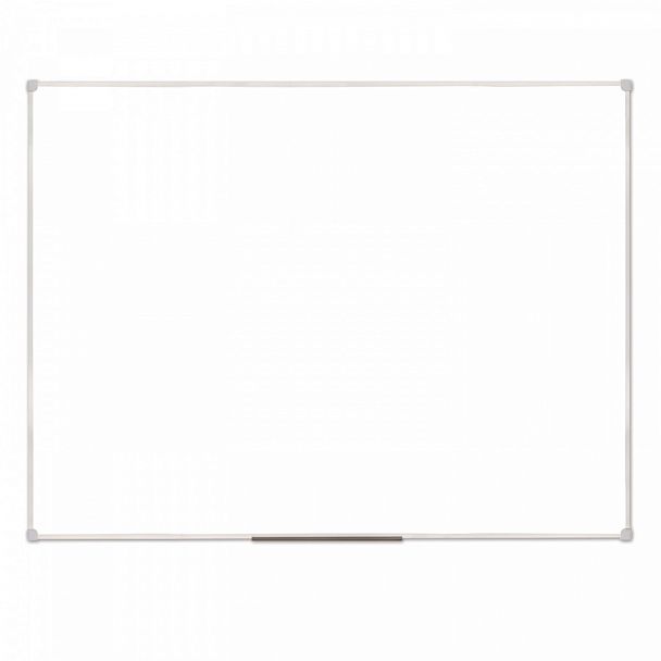 Доска магнитно-маркерная 90х120 см, ПВХ рамка, ГАРАНТИЯ 10 ЛЕТ, РОССИЯ, STAFF, 236159 - Вид 1