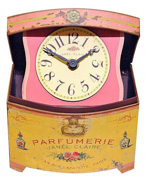 Настольные часы (10x13 см) French Perfume BCPF4S - Вид 1