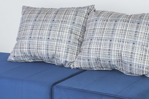 Кушетка «Визави» синяя - Вид 4