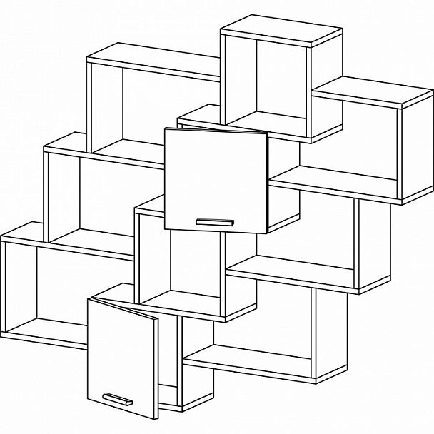 Полка комбинированная Флэш-34 - Вид 2