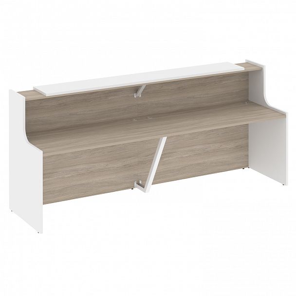 Ресепшн "Onix" O.R-K-7 дуб аттик/белый - Вид 1