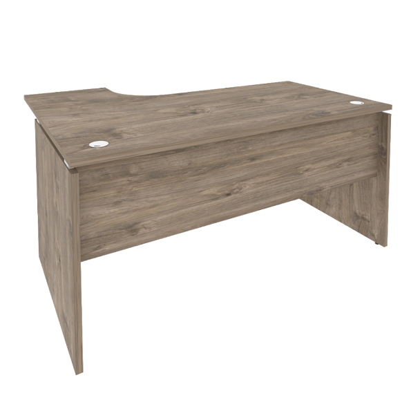 Onix Стол эргономичный правый O.SA-4 (R) Тиквуд темный 1580*1180*750 (800/460) - Вид 1