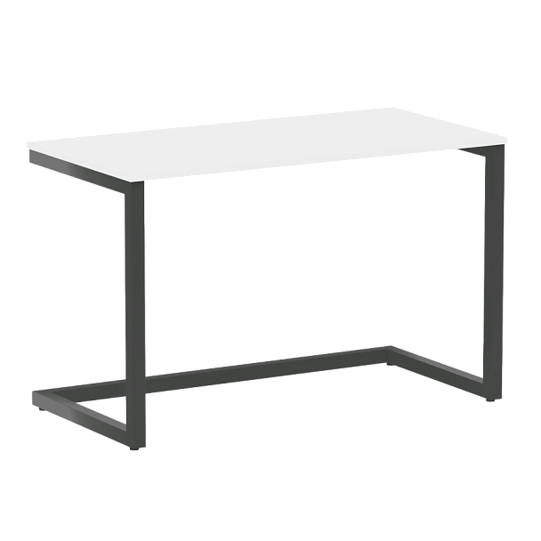 Home Office Стол письменный VR.SP-2-118 Белый бриллиант/Антрацит металл 1180*600*750 - Вид 1