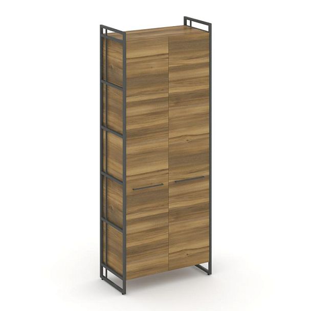 Rift Шкаф 5 ниш широкий RF.SS-51 Сандал Янтарный/Металл Антрацит 798*396*2010 - Вид 1