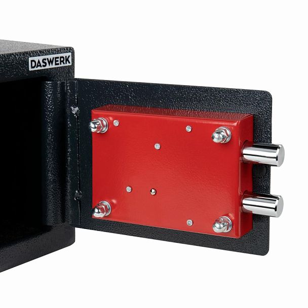 Сейф мебельный DASWERK SC-170KL (170х230х170 мм), ключевой замок, графит, 291337 - Вид 7