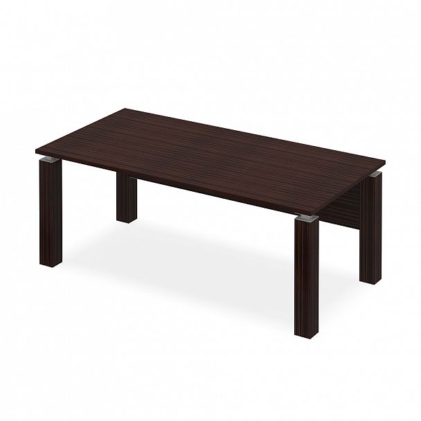 Стол руководителя "Дипломат" ПК-ДП-СТ200х100/А-В1-134 венге - Вид 1