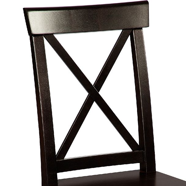 Комплект деревянных стульев с жестким сиденьем Бергольф Венге, 3 шт. - Вид 7