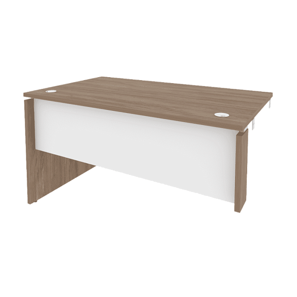 Onix Стол-приставка левый к опорным элементам O.SPR-3.8 (L) Дуб аризона/Белый бриллиант 1380*800*750 - Вид 1