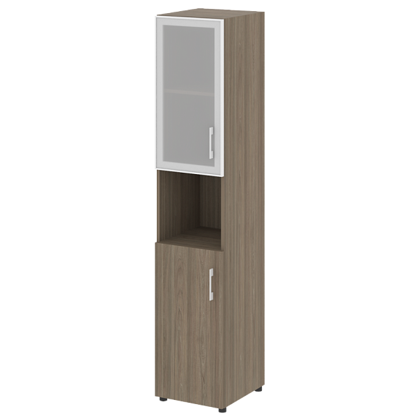 Yalta Шкаф узкий LT.SU-1.4 R (L) Вяз 400*450*1987 - Вид 1