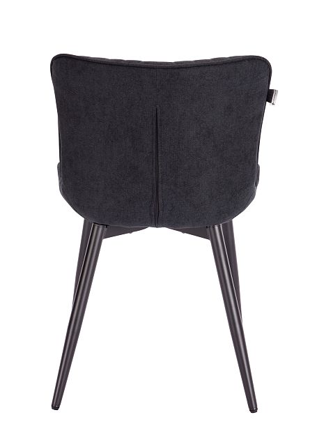 Обеденный стул Everprof Aqua (Аква) Ткань Черный - Вид 4