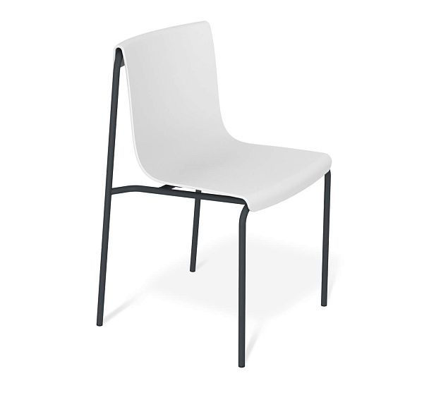 Стул Sheffilton SHT-S178 белый/антрацит - Вид 5