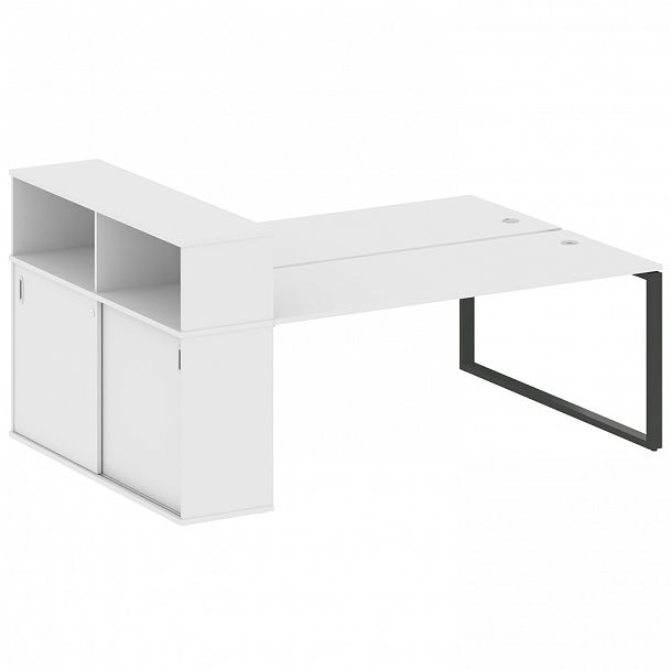 Рабочая станция "Metal System" БО.РС-СШК-2.5 белый/антрацит - Вид 1