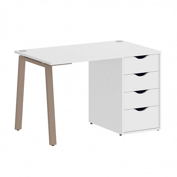 Стол "Home office" VR.SP-3-98.4.A белый бриллиант - Вид 3
