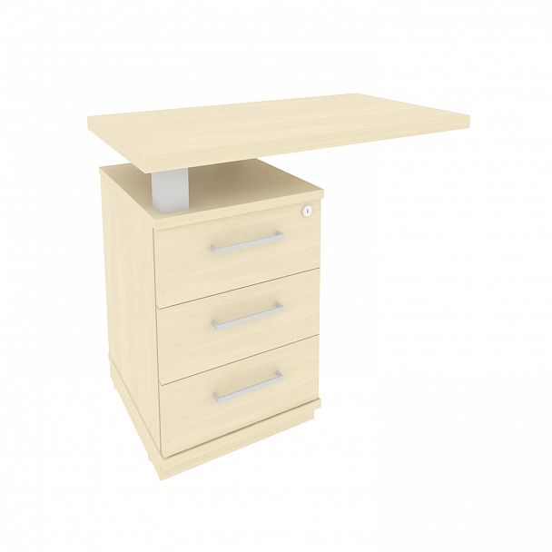 Тумба приставная "First" KTP-1 клен - Вид 1