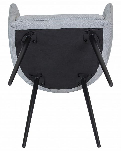 Стул обеденный DOBRIN ALINA (серо-голубая ткань (LAR-106D-23)) - Вид 9