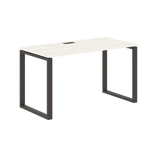 Стол прямой EQST 1367 Ясень Траун/Мокко 1360х670х750 EDIS - Вид 1