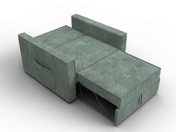 Кресло-кровать Лига-104 (80) Велюр зеленый - Вид 8