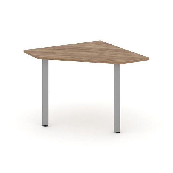 Стайл Проджект Угловой элемент перег. стола SN-6.UPRG-001 Дуб Табак/Металл Серый 1180*1180*750 - Вид 1