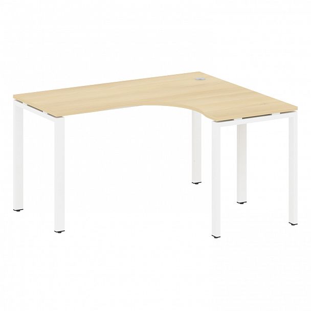 Стол "Metal System" БП.СА-3 акация/белый - Вид 1