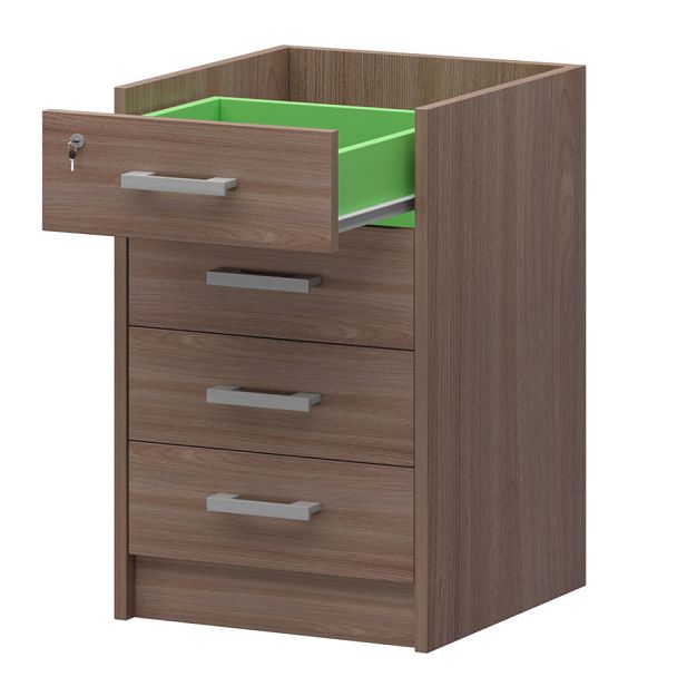 Корпус тумбы приставной АТ-05 Темный шимо 440x450x740 Арго - Вид 1