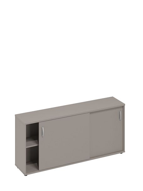 Шкаф-купе низкий (для 2-х столов 80) A4 А4 332 БП мокко премиум - Вид 1