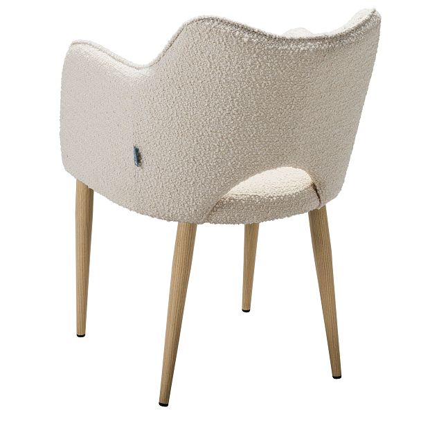 Стул Ralf Vent бежевый/нат.дуб - Вид 3