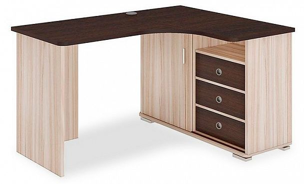 Стол письменный Домино СР-145С Венге/Карамель правый - Вид 1