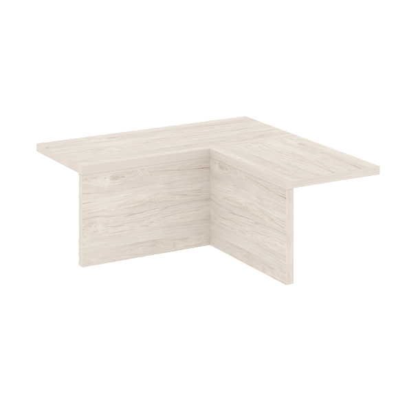 Onix Накладка угловая низкая внутренняя левая O.R-NU.N.VNU (L) Денвер светлый 759*759*297 - Вид 1