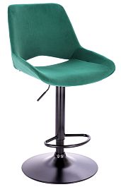 Стул барный Everprof Flash Ткань Зеленый - Фото предпросмотра