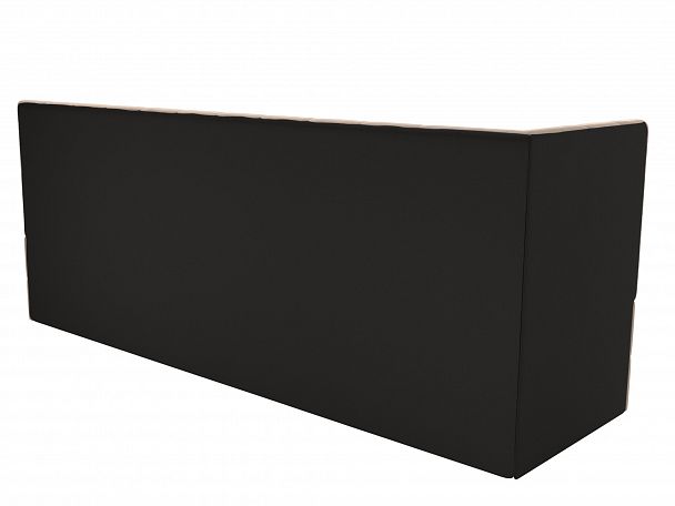 Кухонный диван Бриз с левым углом (полностью велюр бежевый) - Вид 7