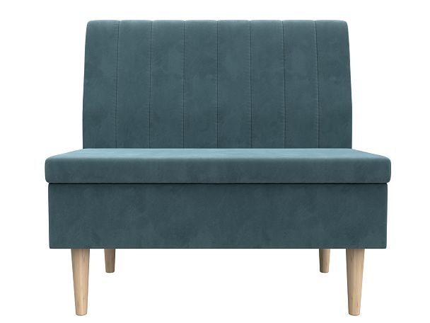Диван прямой Мини Велюр бирюзовый - Вид 2