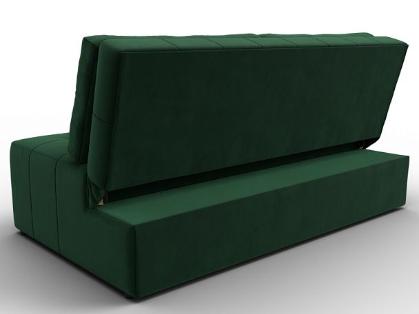 Диван прямой Лига-107 (160) Велюр зеленый - Вид 5