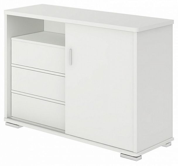 Тумба комбинированная Домино ТБ-45 Белый - Вид 1