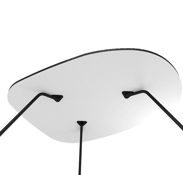 Столик журнальный Sheffilton SHT-CT52-2 сонора/черный муар - Вид 5