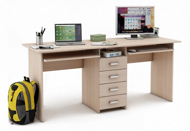 Стол компьютерный Лайт-11К - Вид 1