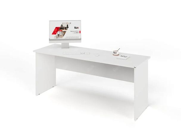 ЛАЙТ / LIGHT RLG001-18х6 Прямоугольный стол 180x60x75 Белый - Вид 4