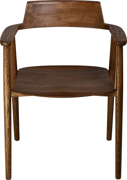 Кресло деревянное из массива дуба Сэн Дуб темный - Вид 2