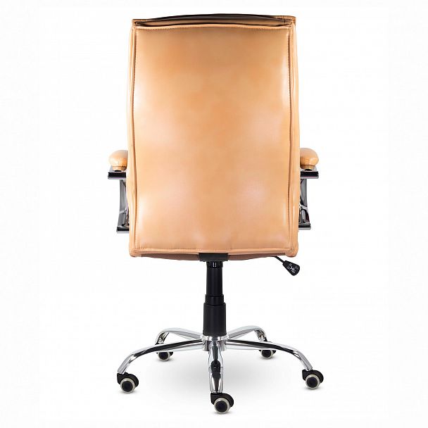 Кресло офисное BRABIX PREMIUM "Cuba EX-542", экокожа, бежевое, 532551 - Вид 5