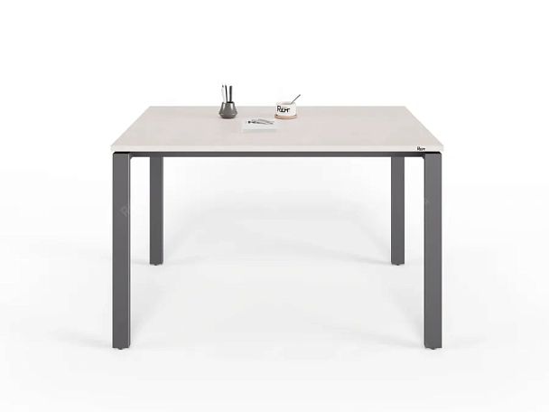 ЛАЙТ / LIGHT RLG015-12x8 Прямоугольный стол 120x80x75 Дуб Молочный - Вид 4