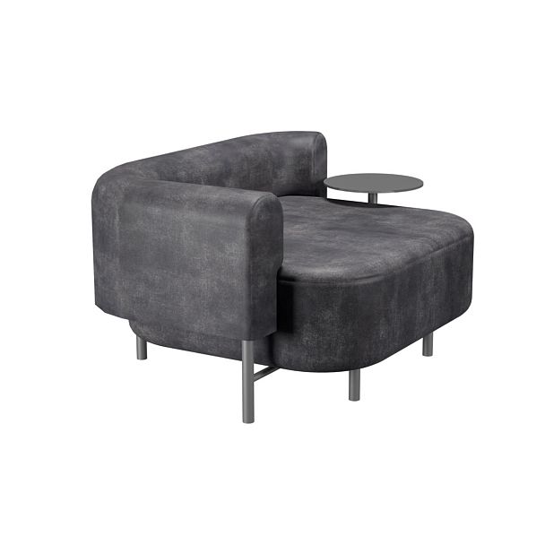 Кресло Jacare, натуральная кожа - Вид 4