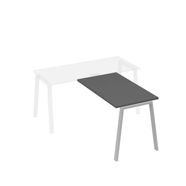 Брифинг-приставка каркас TRE A4 А4 Б3 074 БП антрацит премиум / металлокаркас серый - Вид 1