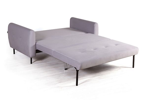 Siena диван-кровать прямой с подлокотниками, бархат 04 - Вид 15