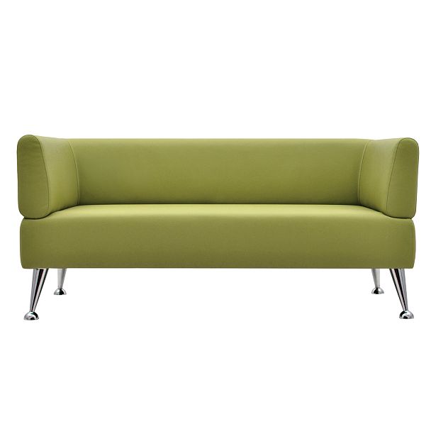 Диван мягкий трехместный "Норд", "V-700", 1560х720х730 мм, c подлокотниками, экокожа, светло-зеленый - Вид 3