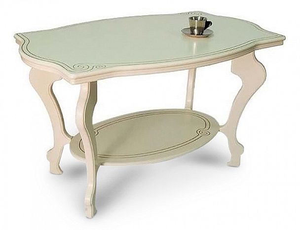 Стол журнальный Берже-1 цвет слоновая кость - Вид 1